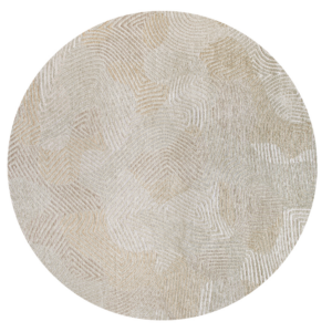 Dywan okrągły beżowy CORAL SHELL BEIGE ROUND 9229