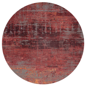 Dywan okrągły czerwony  NASSAU RED ROUND 9125