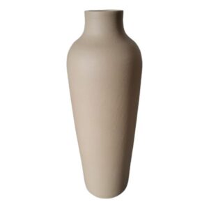 Wazon ceramiczny beżowy Clay