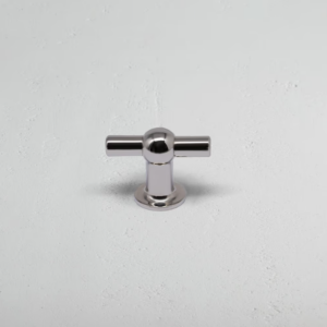 Harper T-bar mały uchwyt meblowy nikiel