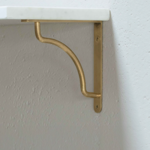 Kilburn wspornik do półki 150 mm mosiądz
