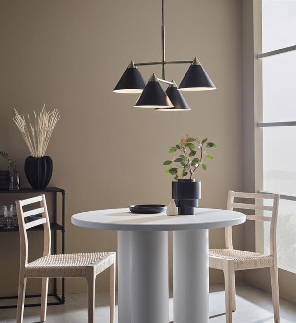 Lampa wisząca KLINT 3 czarny