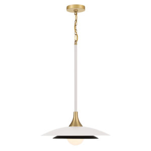 Lampa wisząca Welsh – Matowa biel