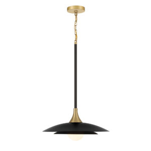 Lampa wisząca Welsh – Matowa czerń