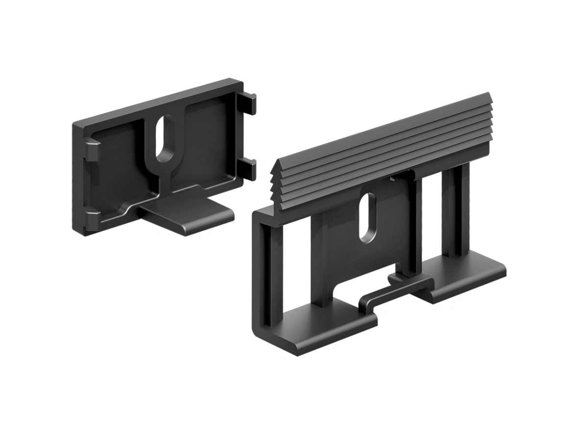 Klipsy z podkładką +3 mm do montażu listwy Masterline 25szt.