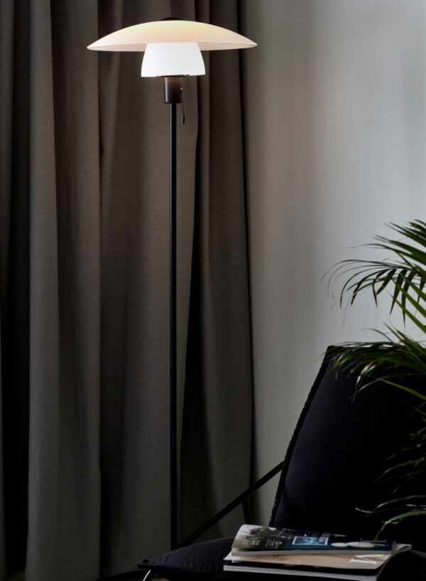 Lampa podłogowa Verona Czarna Nordlux