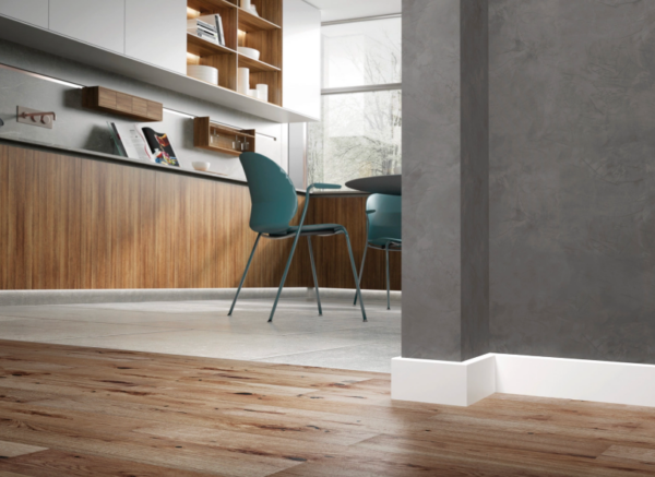 Listwa podłogowa PCV Creativa STL80 biała