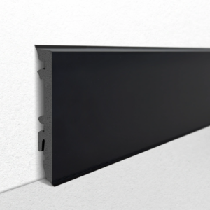 Listwa przypodłogowa PVC Masterline 80  Creativa - Czarny RAL 9005