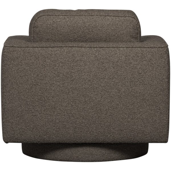 Fotel obrotowy LAZY boucle antracyt