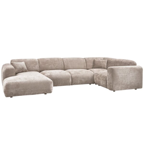 Sofa narożna prawa  CLOUD natural