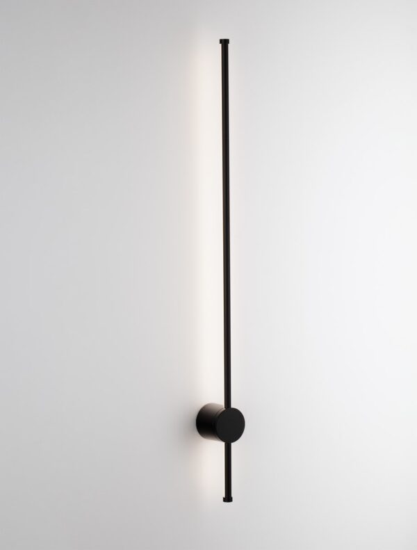 Kinkiet zewnętrzny IDGE czarny 97cm