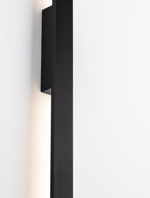 Kinkiet zewnętrzny NETH czarny 104cm