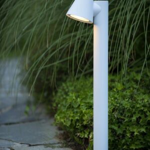 Lampa stojąca zewnętrzna INGO biała 70cm