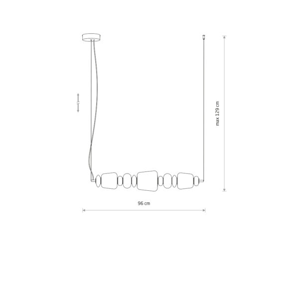 Lampa wisząca CERAMIC LED 11699