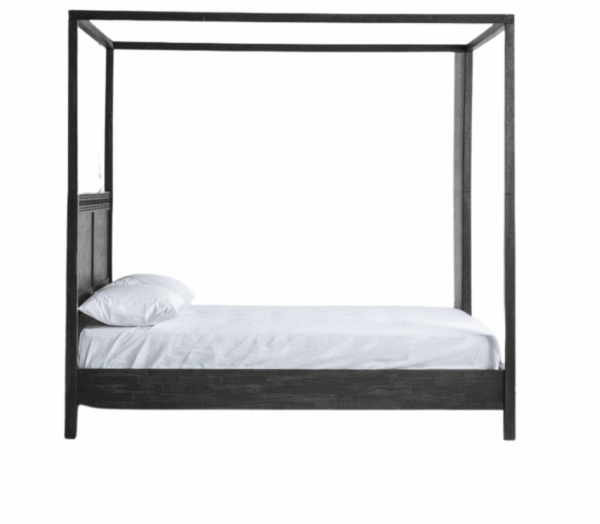 Łóżko BOHO 180cm czarne