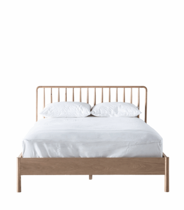 Łóżko Wycombe 150cm brązowe