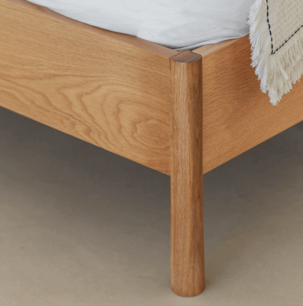 Łóżko Wycombe 150cm brązowe