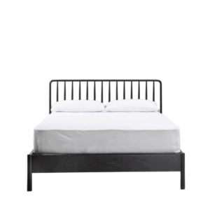 Łóżko Wycombe 150cm czarne