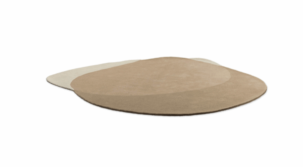 Beżowy Dywan Nieregularny - ELEMENT ARP NATURAL 087601