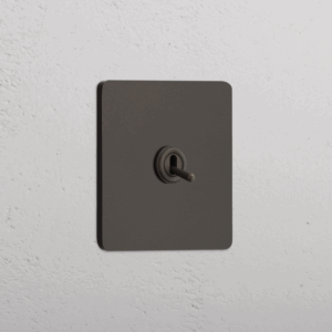 Grove Włącznik dźwigniowy w pojedynczej ramce brąz