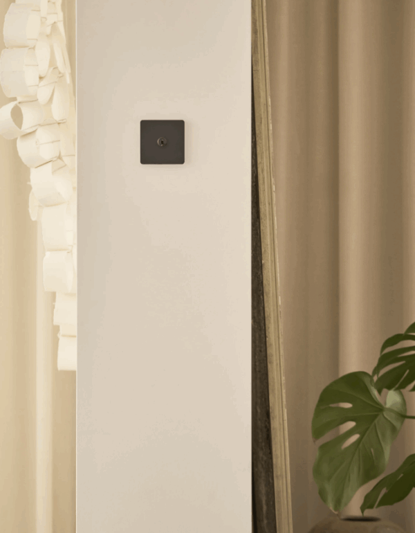 Grove Włącznik dźwigniowy w pojedynczej ramce brąz