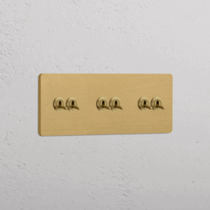 Grove Włącznik dźwigniowy x 6 w potrójnej ramce