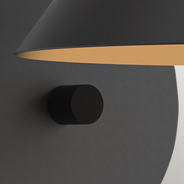 Kinkiet Remyck – 1 czarny