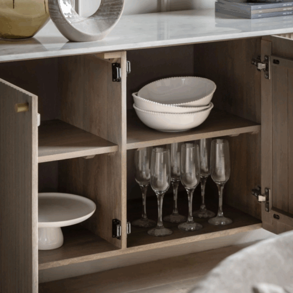 Komoda drewniana MARMO GD