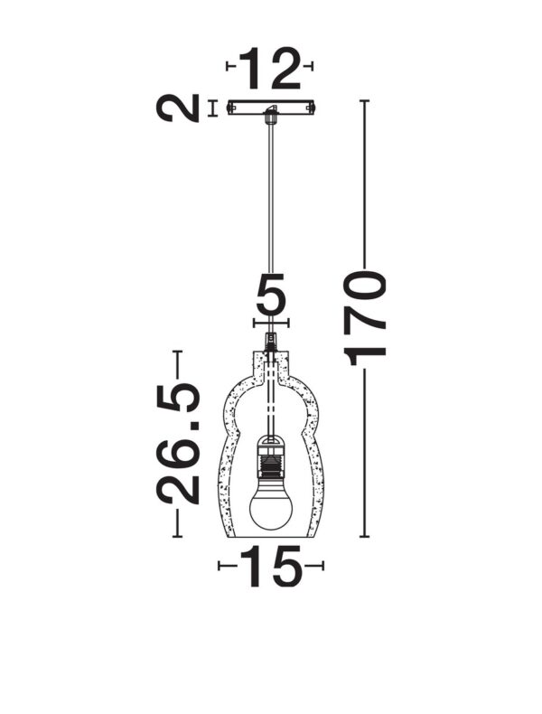 Lampa sufitowa THEROS
