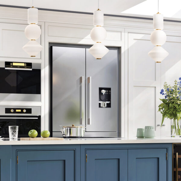 Lampa wisząca LED Bijou złota