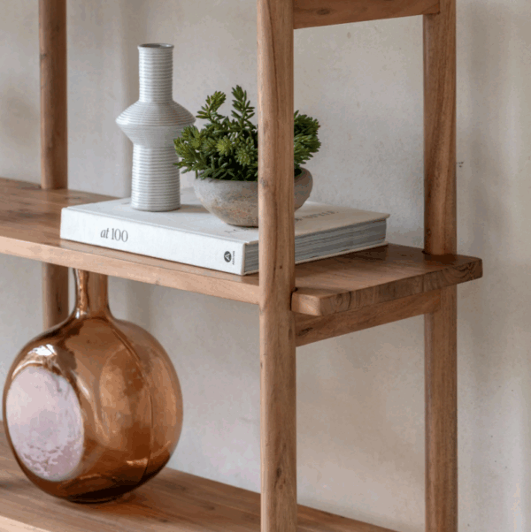 Regał niski drewniany Cannes GD