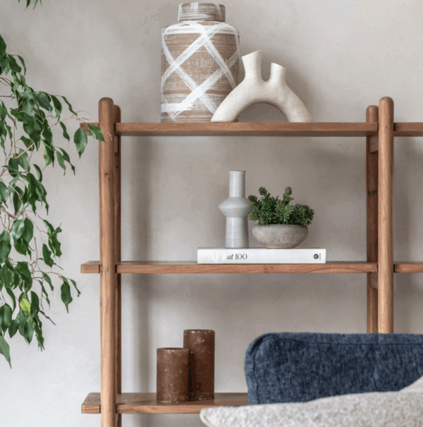 Regał niski drewniany Cannes GD