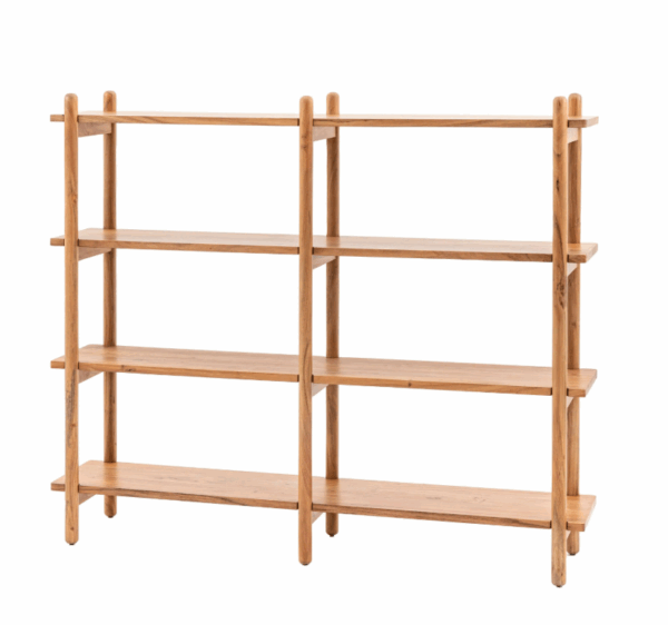 Regał niski drewniany Cannes GD