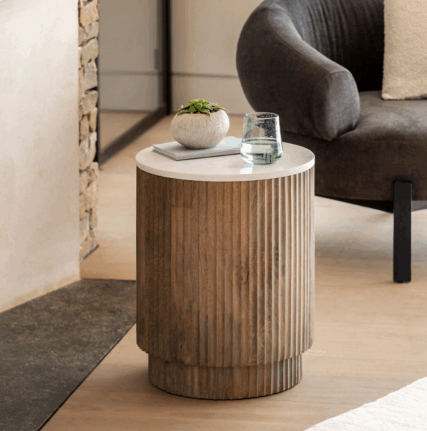 Stolik przyboczny Marmo  GD