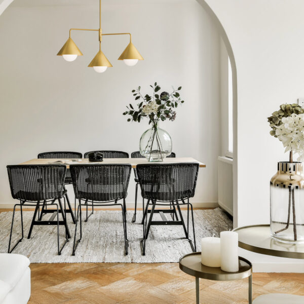 Żyrandol Remyck – 3 złota