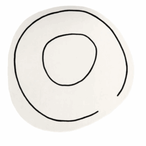 Dywan Carpet Decor Loop Ivory okragły