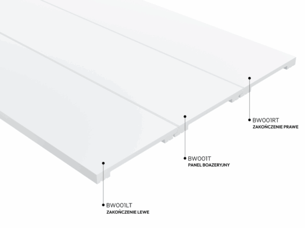 Listwa zwieńczająca boazerię TP005P malowana