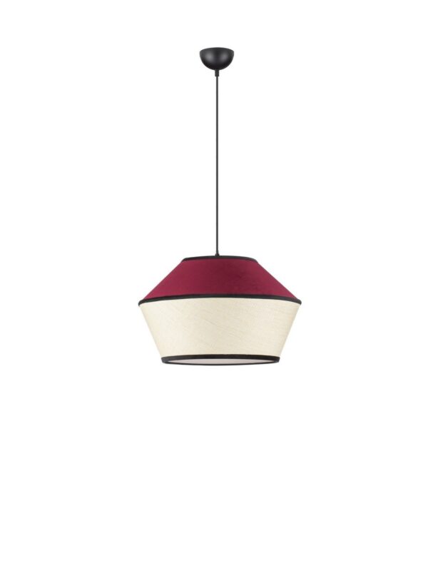 Lampa wisząca ELISS burgund