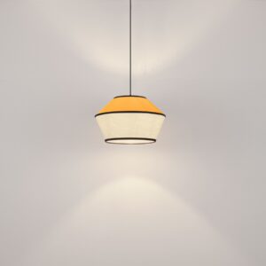 Lampa wisząca ELISS żółta