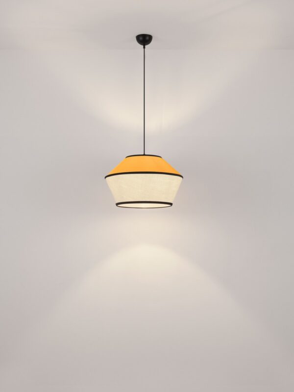 Lampa wisząca ELISS żółta