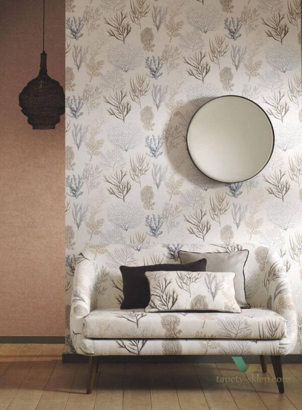 Tapeta Casadeco RIVG83979122 Corali Rivage