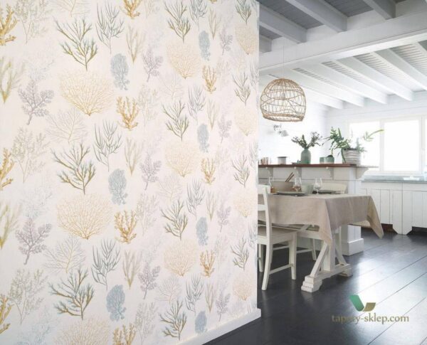 Tapeta Casadeco RIVG83979122 Corali Rivage